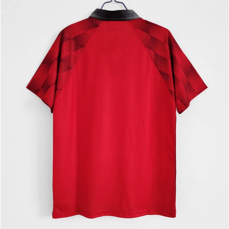 1998-1999 Season Manchester United F.C. throwback soccer jerseys blank or custom name and number