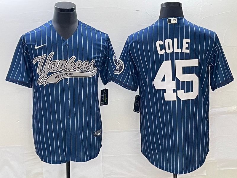 Men/Women/Youth New York Yankees Gerrit Cole NO.45 baseball Jerseys