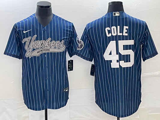 Men/Women/Youth New York Yankees Gerrit Cole NO.45 baseball Jerseys