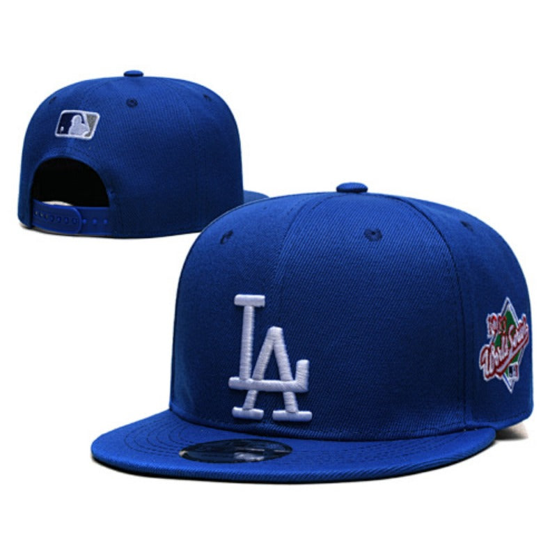 Vintage LA Stitched Baseball Cap - Premium 3D Embroidered Retro Snapback & Fitted (38 Styles)