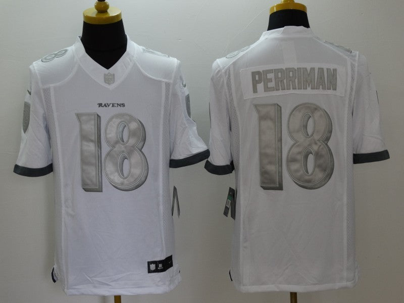 Adult  Baltimore Ravens Breshad Perriman NO.18 Football Jerseys