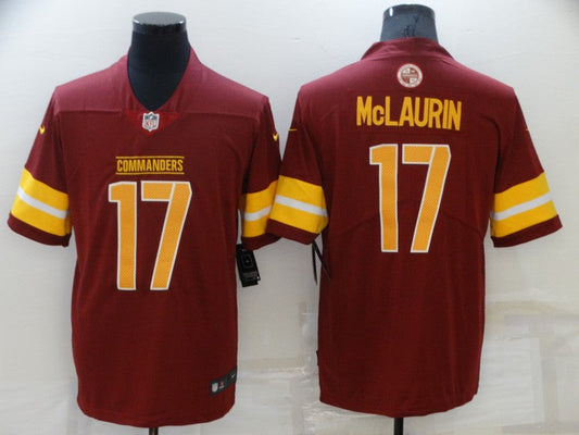 Adult Washington Redskins Terry McLaurin NO.17 Football Jerseys