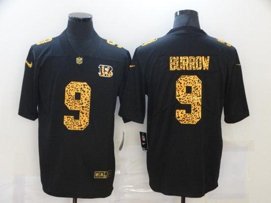 Cincinnati Bengals Joe Burrow NO.9 Salute To Service Football Jerseys