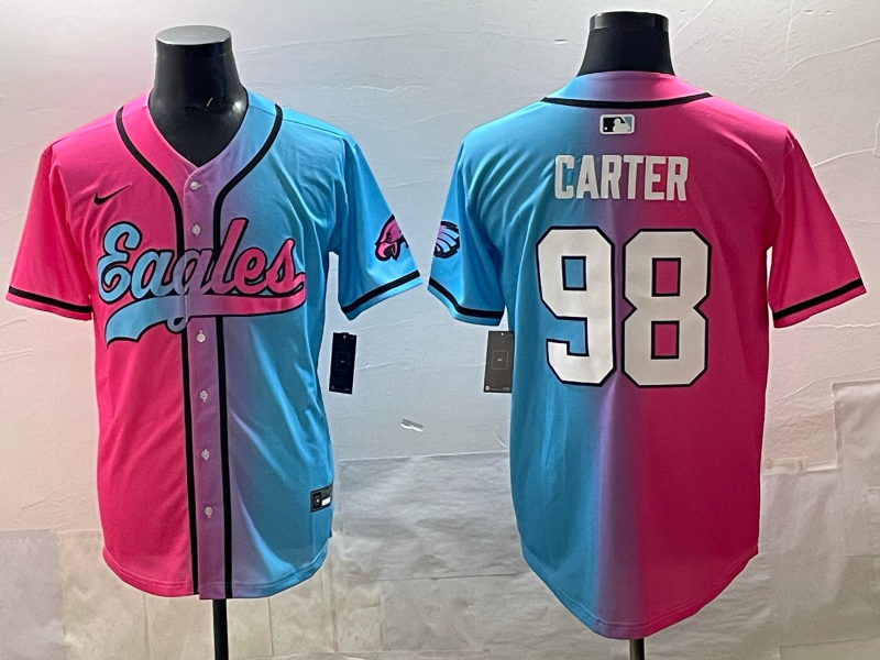 Philadelphia Eagles Jalen Carter No.98 Football Jerseys