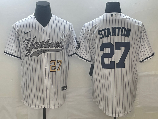 Men/Women/Youth New York Yankees Giancarlo Stanton NO.27 baseball Jerseys