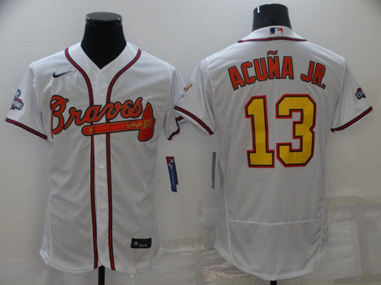 Men/Women/Youth Atlanta Braves Ronald Acuña Jr. #13 baseball Jerseys