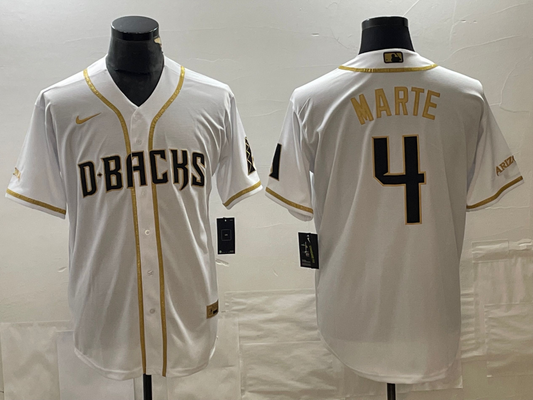 Men/Women/Youth  ‎Arizona Diamondbacks Ketel Marte  NO.4 baseball Jerseys