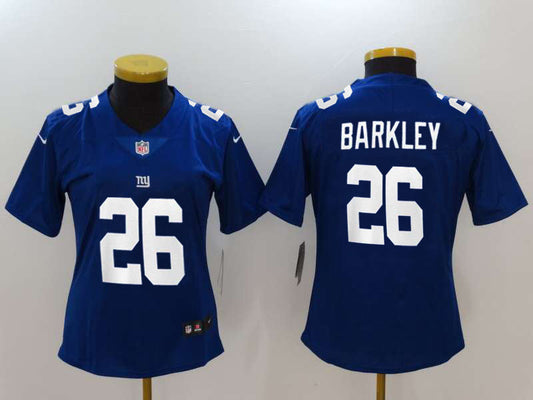 Women New York Giants Saquon Barkley NO.26 Football Jerseys