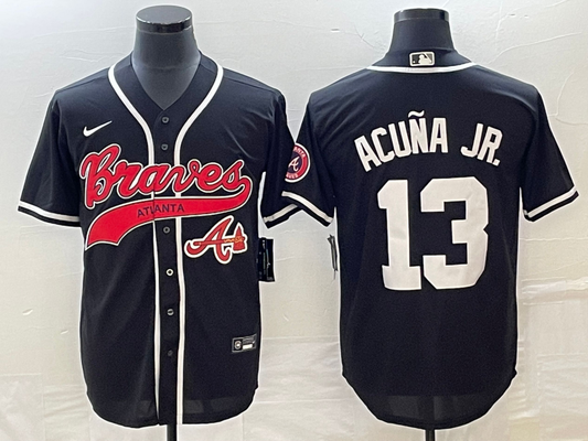 Men/Women/Youth Atlanta Braves Ronald Acuña Jr. #13 baseball Jerseys