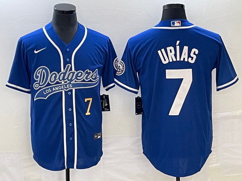 Men/Women/Youth Los Angeles Dodgers Julio Urías #7 baseball Jerseys