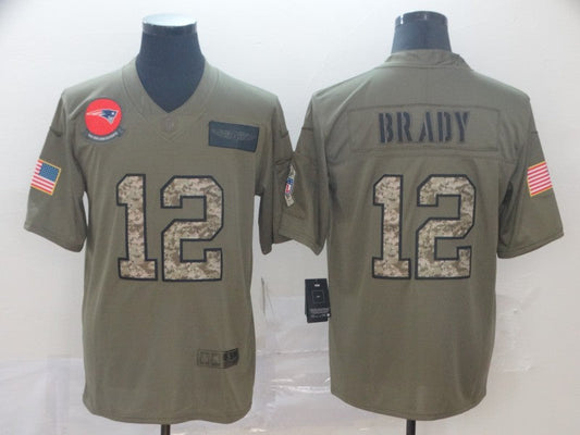 Adult New England Patriots Tom Brady NO.12 Football Jerseys