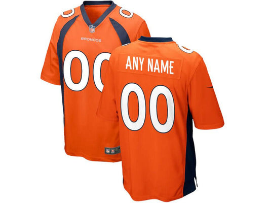 Adult Denver Broncos number and name custom Football Jerseys