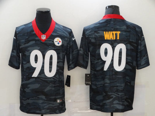 Adult Pittsburgh Steelers T. J. Watt NO.90 Football Jerseys