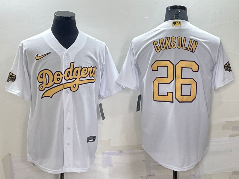 Men/Women/Youth Los Angeles Dodgers Tony Gonsolin #26 baseball Jerseys