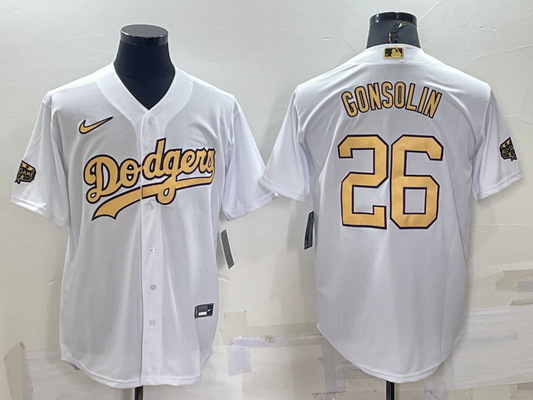 Men/Women/Youth Los Angeles Dodgers Tony Gonsolin #26 baseball Jerseys