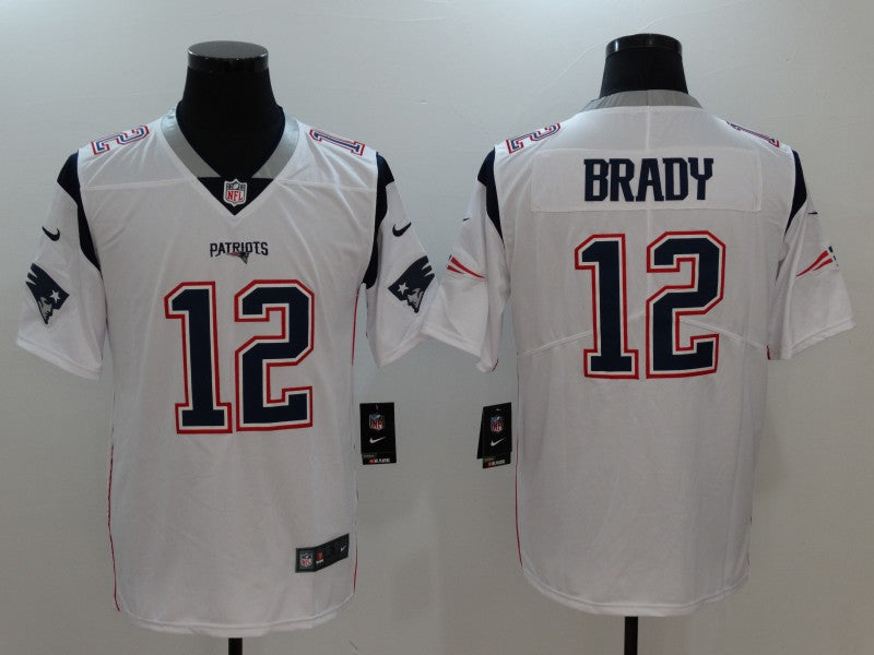 Adult New England Patriots Tom Brady NO.12 Football Jerseys