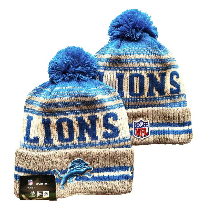 Detroit Lions NFL knitted hats