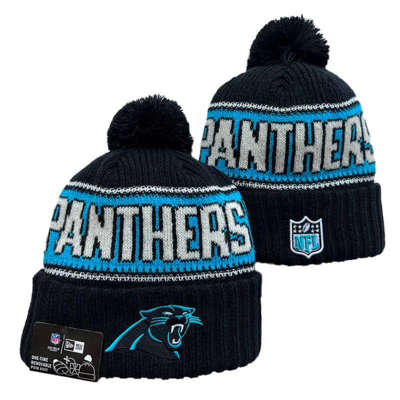 Carolina Panthers NFL knitted hats