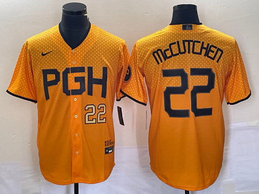 Men/Women/Youth Pittsburgh Pirates Andrew McCutchen #22 baseball Jerseys