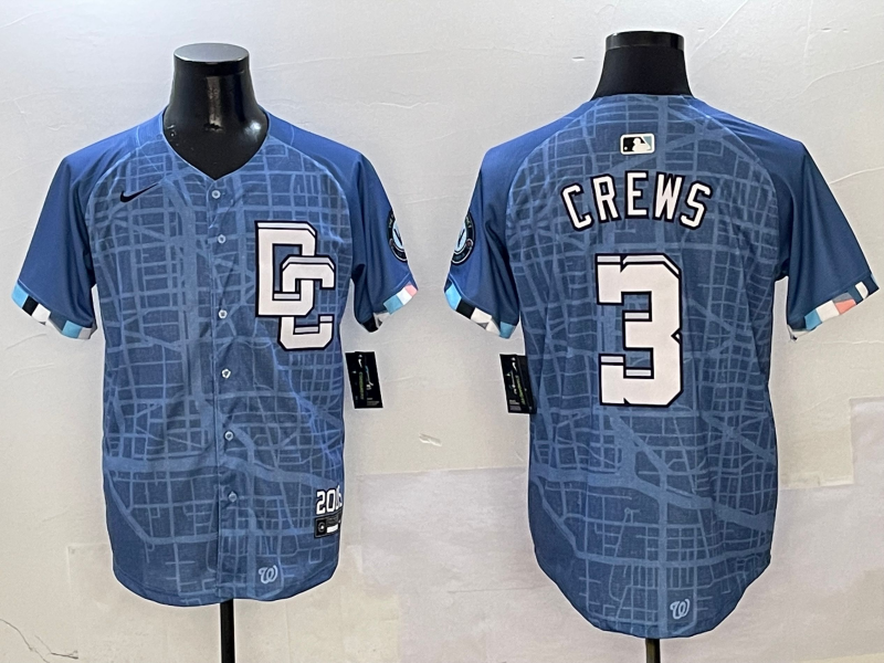 Men/Women/Youth Washington Nationals Dylan Crews #3 baseball Jerseys