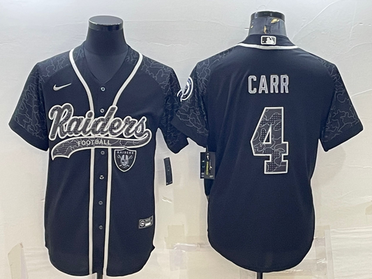 Adult ‎Oakland Raiders Derek Carr NO.4 Football Jerseys