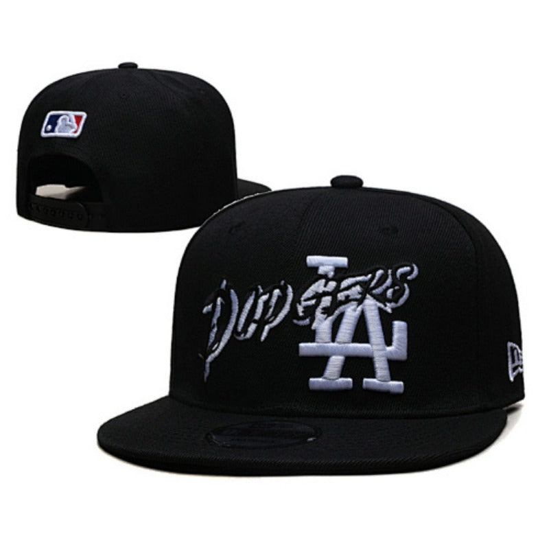 Vintage LA Stitched Baseball Cap - Premium 3D Embroidered Retro Snapback & Fitted (38 Styles)