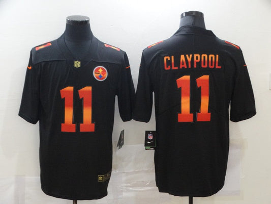 Adult Pittsburgh Steelers Chase Claypool NO.11 Football Jerseys