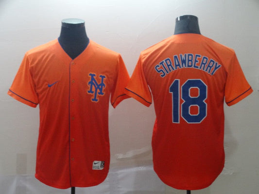 Men/Women/Youth  New York Mets Darryl Strawberry #18 baseball Jerseys