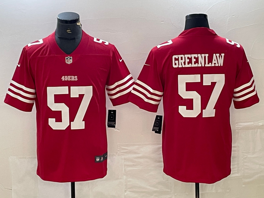Adult San Francisco 49ers Brock Purdy NO.57 Football Jerseys