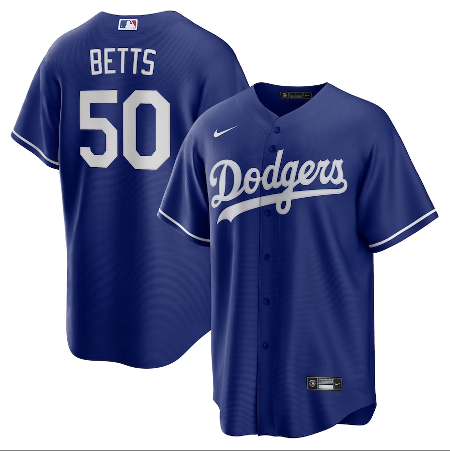 Men/Women/Youth Los Angeles Dodgers Mookie Betts #50 baseball Jerseys