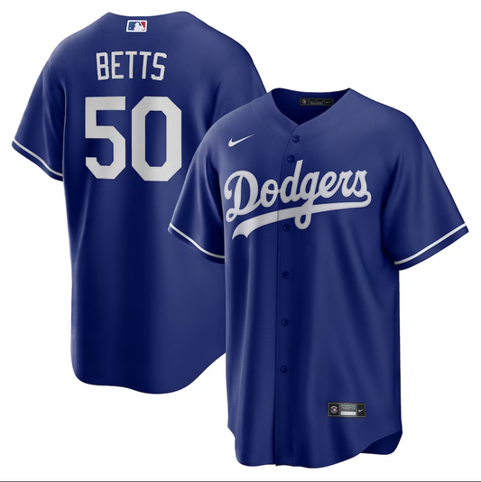 Men/Women/Youth Los Angeles Dodgers Mookie Betts #50 baseball Jerseys