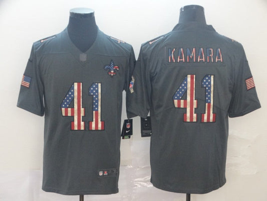 Adult New Orleans Saints Alvin Kamara NO.41 Football Jerseys