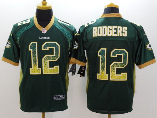 Adult Green Bay Packers Aaron Rodgers NO.12 Football Jerseys