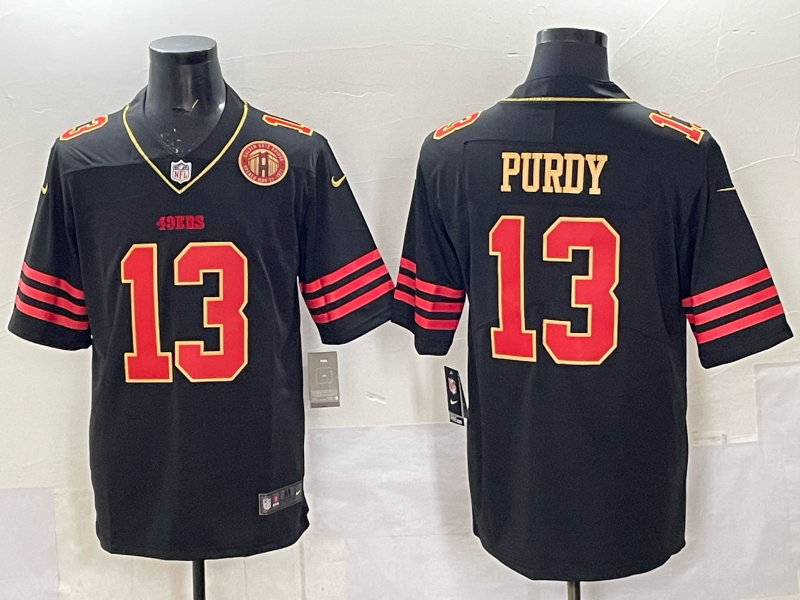 Newest arrival 2025 Adult San Francisco 49ers Brock Purdy No.13 Football Jerseys