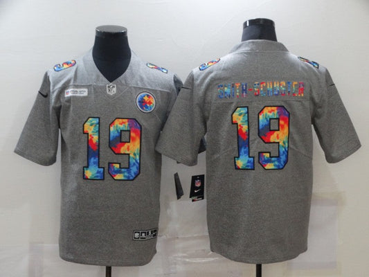 Adult Pittsburgh Steelers JuJu Smith-Schuster NO.19 Football Jerseys