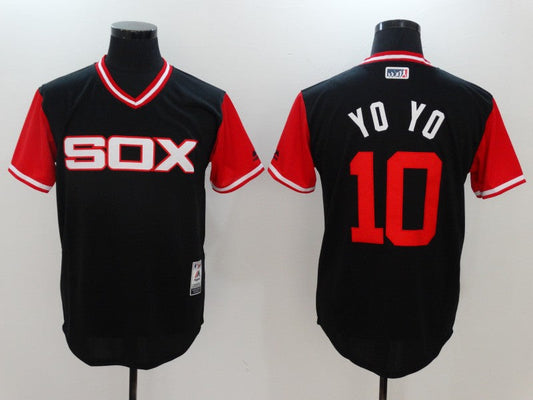 Men/Women/Youth Chicago White Sox Yoán Moncada #10 baseball Jerseys