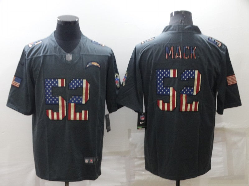 Adult Los Angeles Chargers Khalil Mack NO.52 Football Jerseys