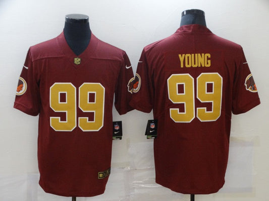 Adult Washington Redskins Chase Young NO.99 Football Jerseys