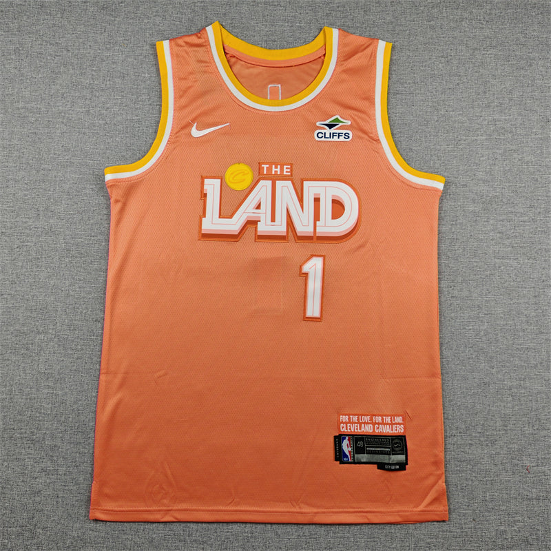 2025/26 Cleveland Cavaliers James Harden#1 City Edition Swingman basketball jerseys S-2XL