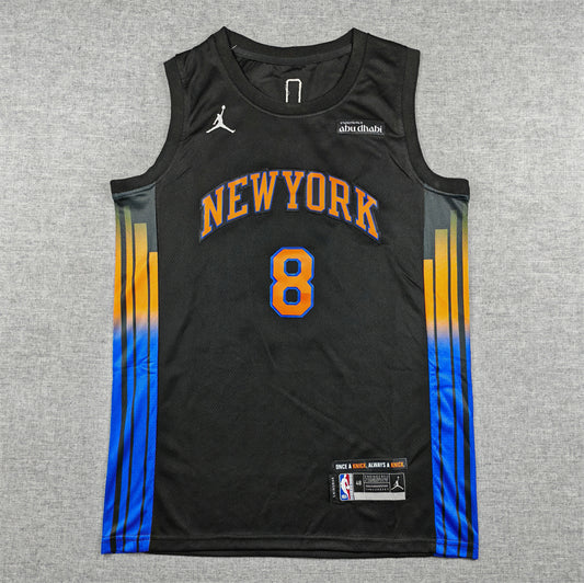 New York Knicks OG Anunoby swingman jerseys S-2XL 2026 city version