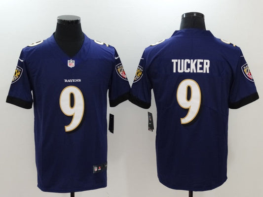 Adult  Baltimore Ravens Justin Tucker NO.9 Football Jerseys