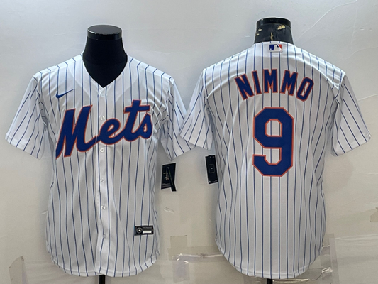 Men/Women/Youth  New York Mets Brandon Nimmo #9 baseball Jerseys