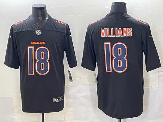 new Adult Chicago Bears Caleb Williams NO.18 Football Jerseys