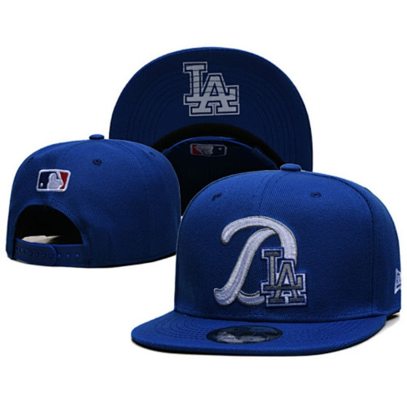 Vintage LA Stitched Baseball Cap - Premium 3D Embroidered Retro Snapback & Fitted (38 Styles)