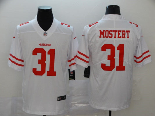 Adult San Francisco 49ers Raheem Mostert NO.31 Football Jerseys