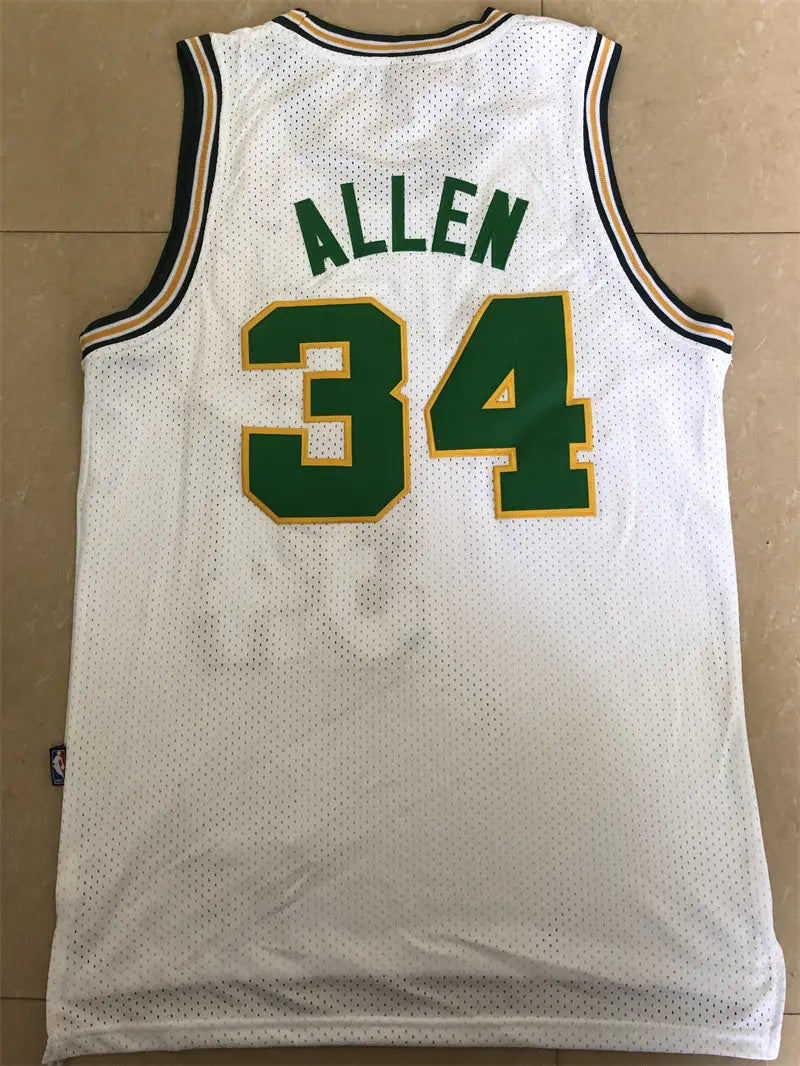Oklahoma City Thunder SuperSonics Ray Allen NO.34 Basketball Jersey