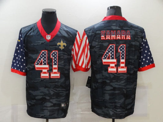 Adult New Orleans Saints Alvin Kamara NO.41 Football Jerseys