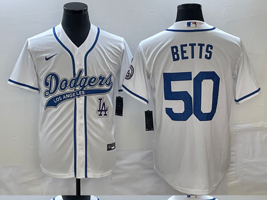 Men/Women/Youth Los Angeles Dodgers Mookie Betts #50 baseball Jerseys