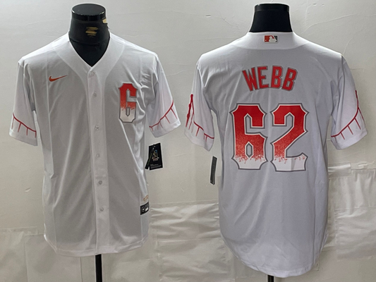 Men/Women/Youth San Francisco Giants Logan Webb NO.62 baseball Jerseys