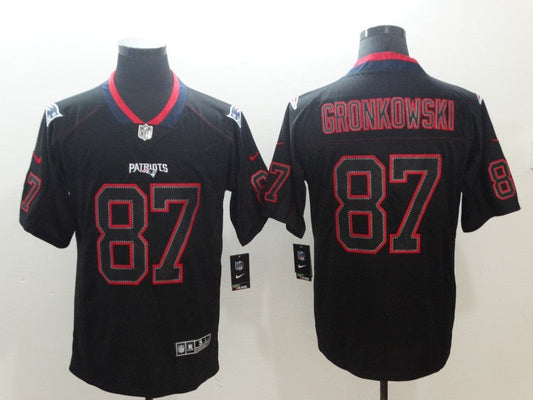 Adult New England Patriots Rob Gronkowski NO.87 Football Jerseys